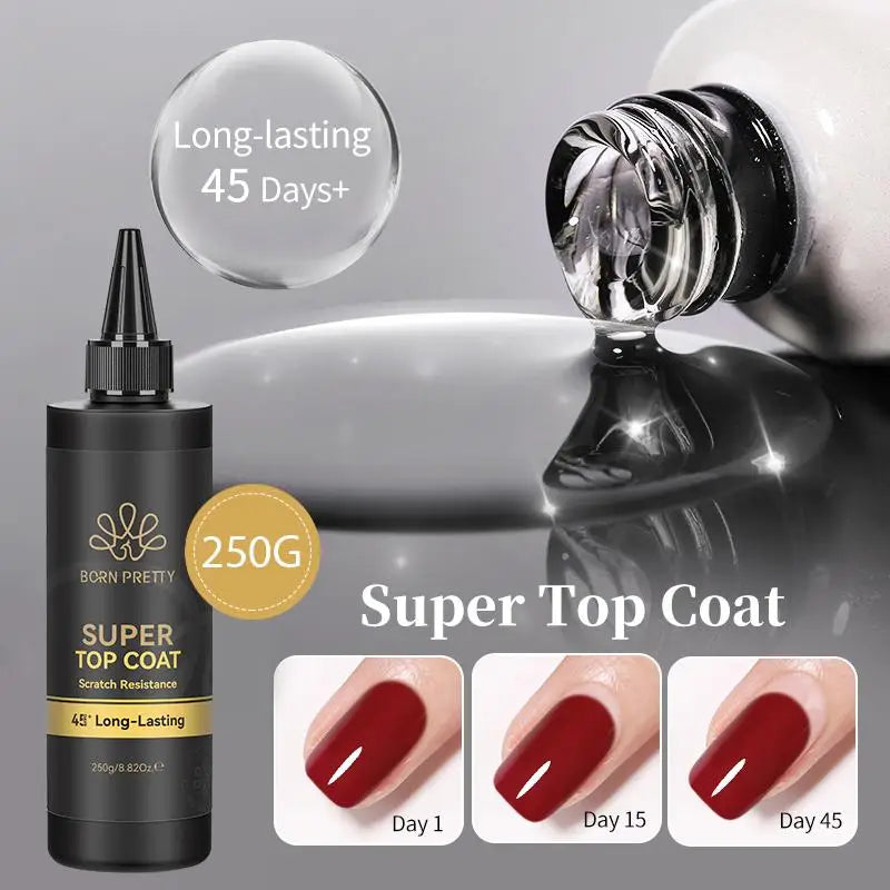 Born Pretty Super Top Coat Gel Polish Soak Off Long Lasting