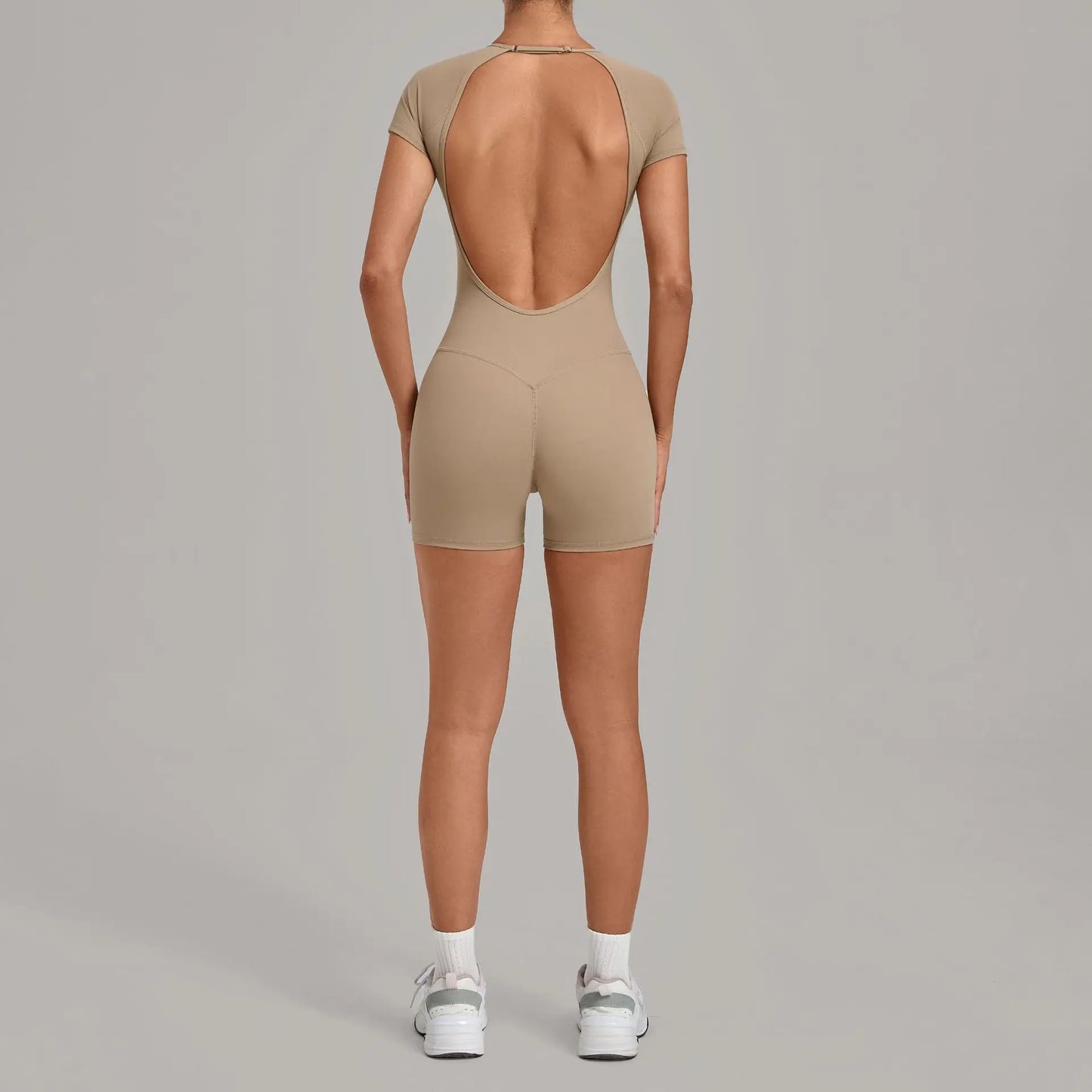 SVRNYX ZM Womens Seamless Yoga Jumpsuits For Training And Gym