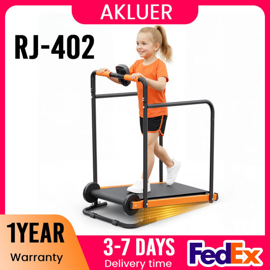 Akluer Kids Non-Electric Self Propelled Walking Pad Treadmill