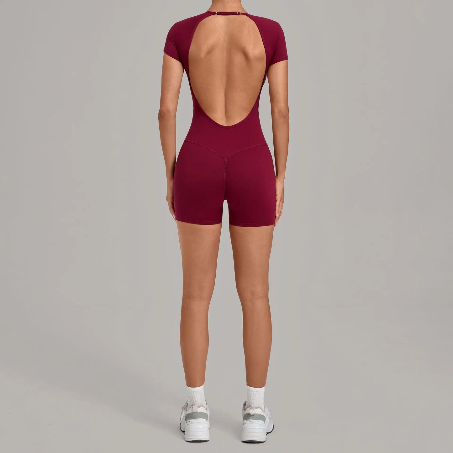SVRNYX ZM Womens Seamless Yoga Jumpsuits For Training And Gym