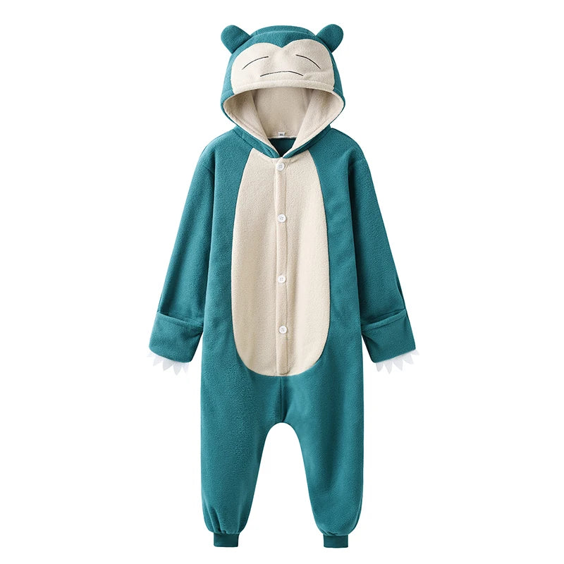 Kids Kigurumi Cosplay Onesie Full Body Sleepwear Costume For Children