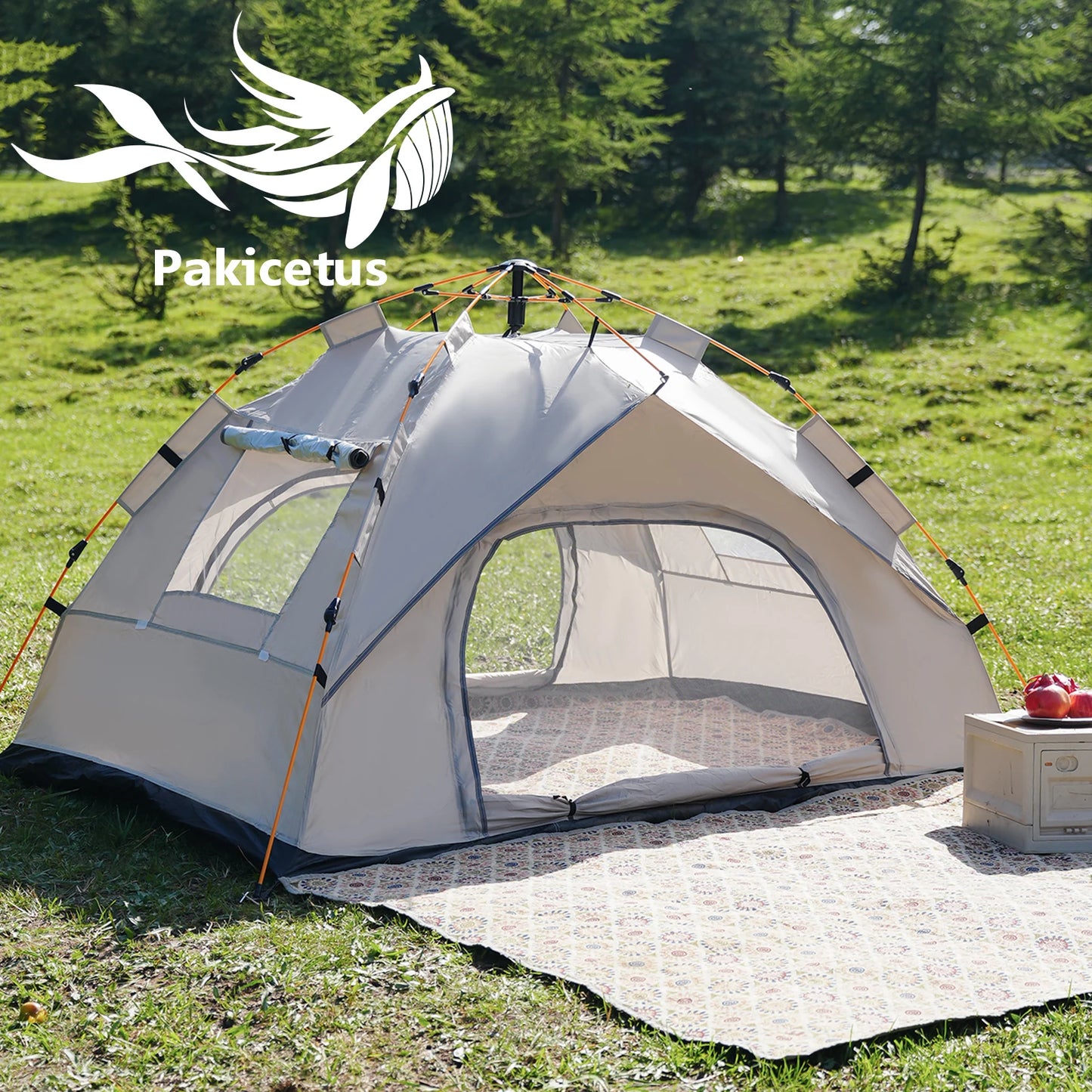 Pakicetus All Weather Automatic Tent Sunshade Quick 60 Second Setup