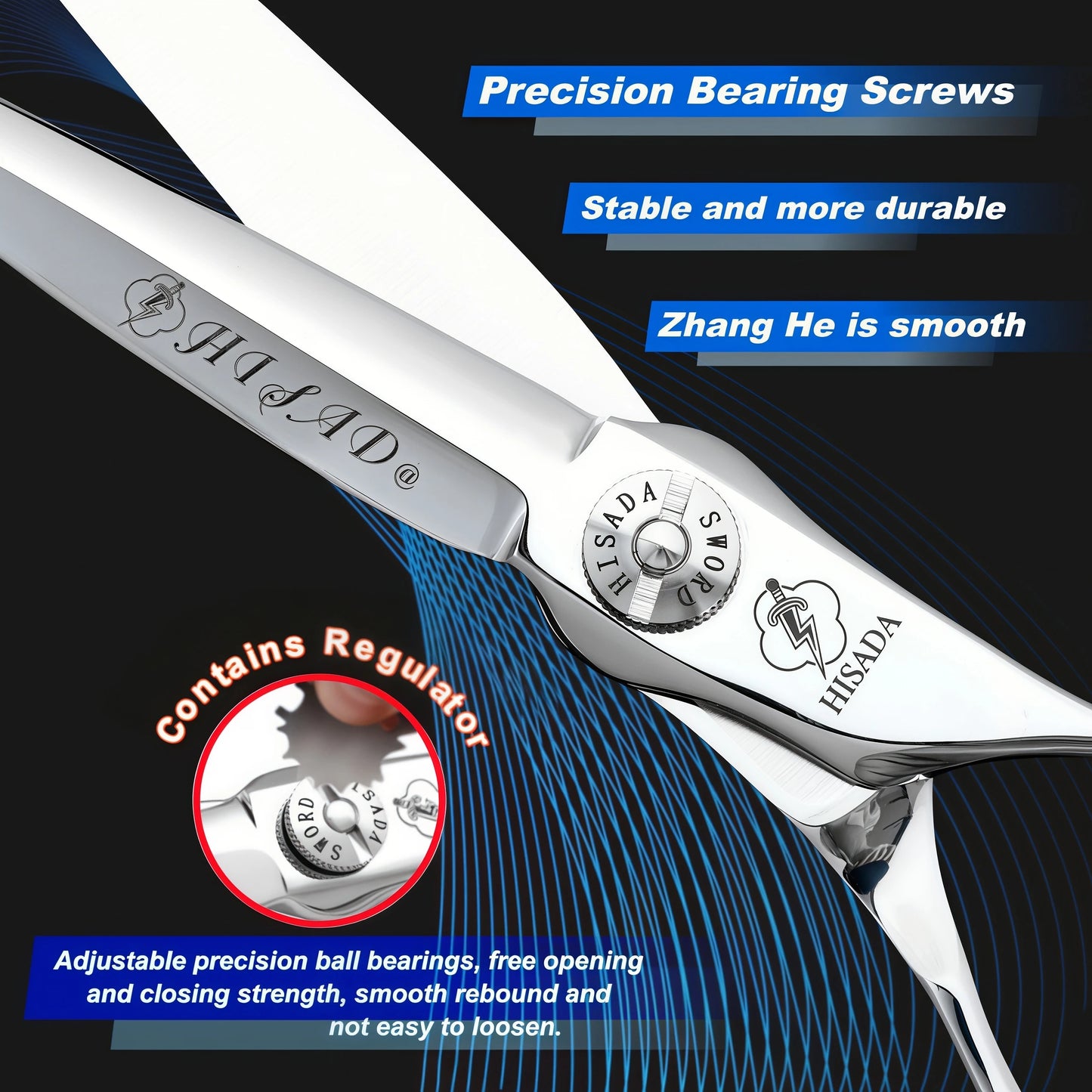 HISADA D19 Hair Scissors Professional VG10 Japanese Steel