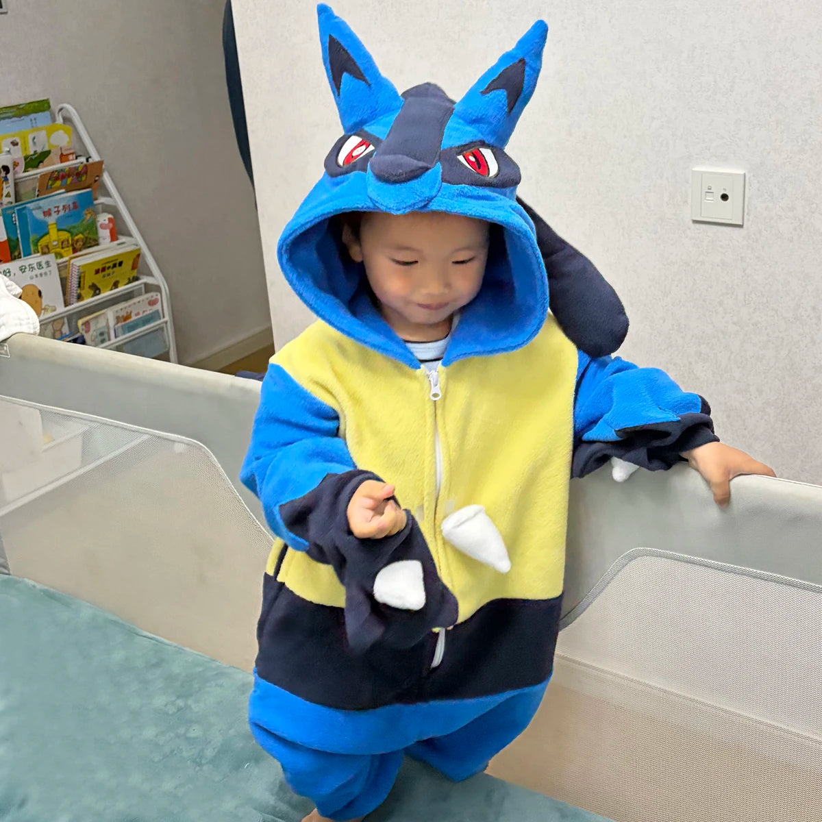 Kids Kigurumi Cosplay Onesie Full Body Sleepwear Costume For Children