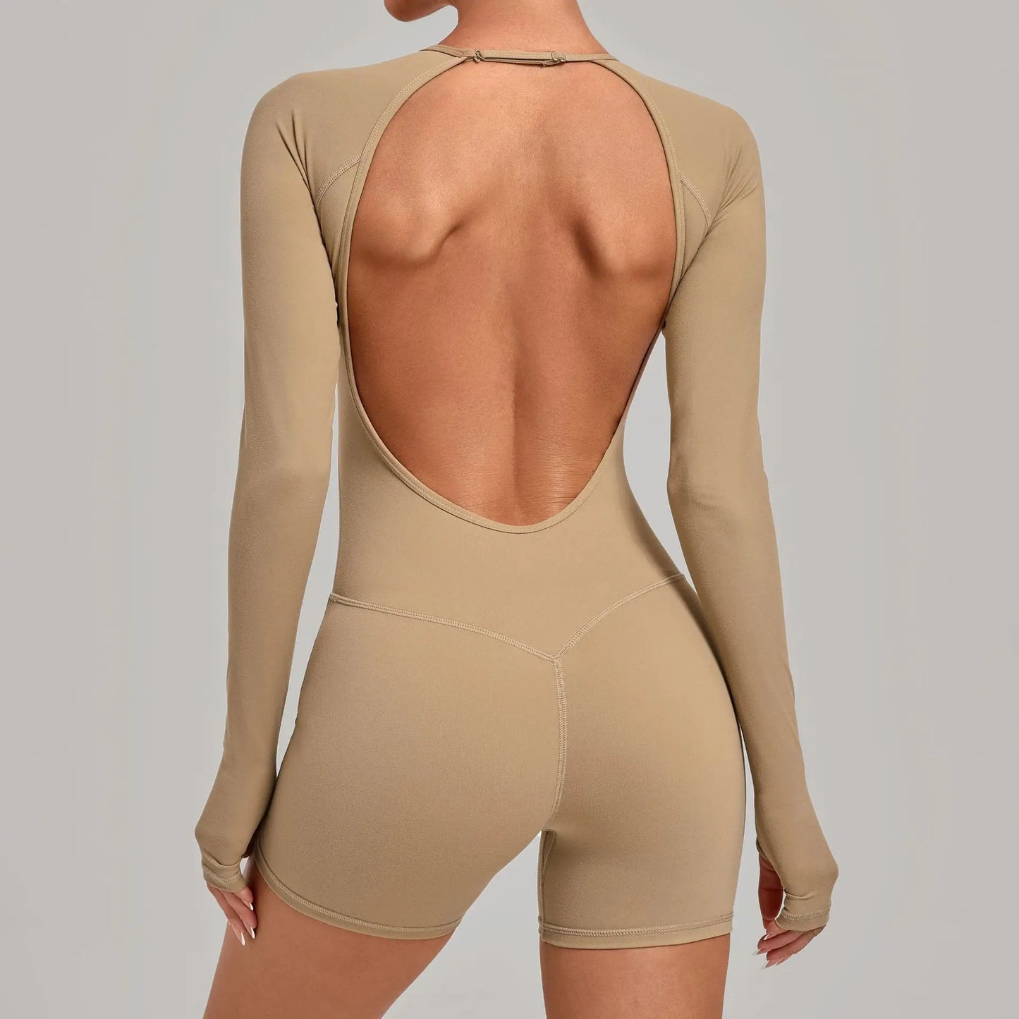 SVRNYX ZM Womens Seamless Yoga Jumpsuits For Training And Gym