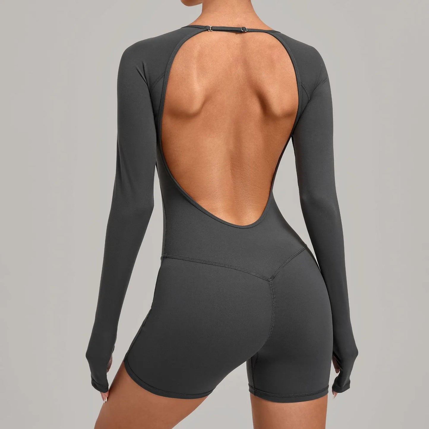 SVRNYX ZM Womens Seamless Yoga Jumpsuits For Training And Gym