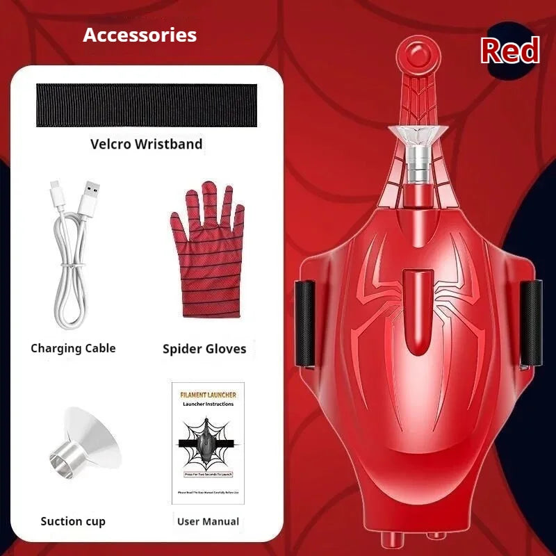 Bandai Spider-Man Web Shooter Cobweb Launcher Cosplay Gloves