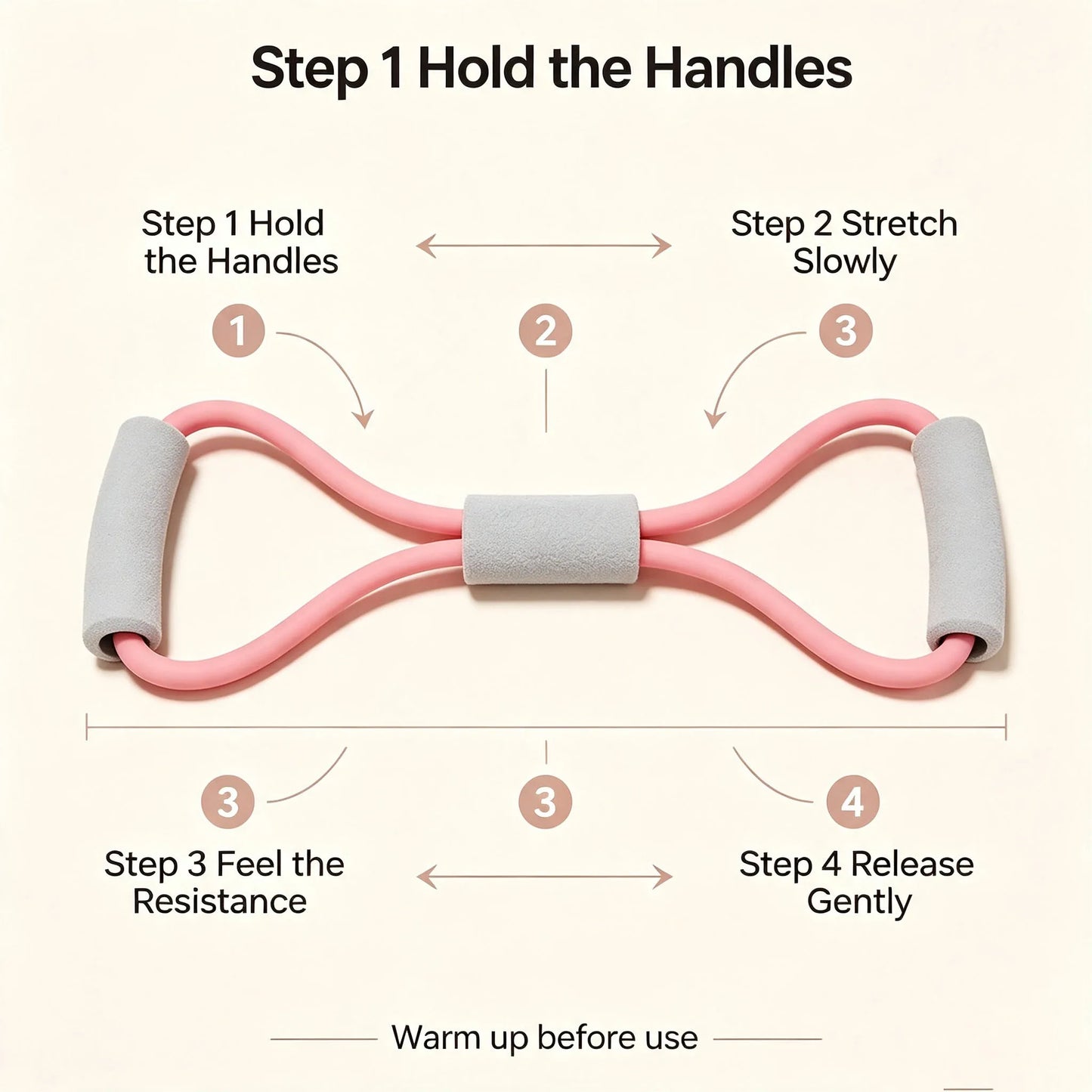 Figure 8 Resistance Band Back Posture Alignment Hunchback Improvement Corrector
