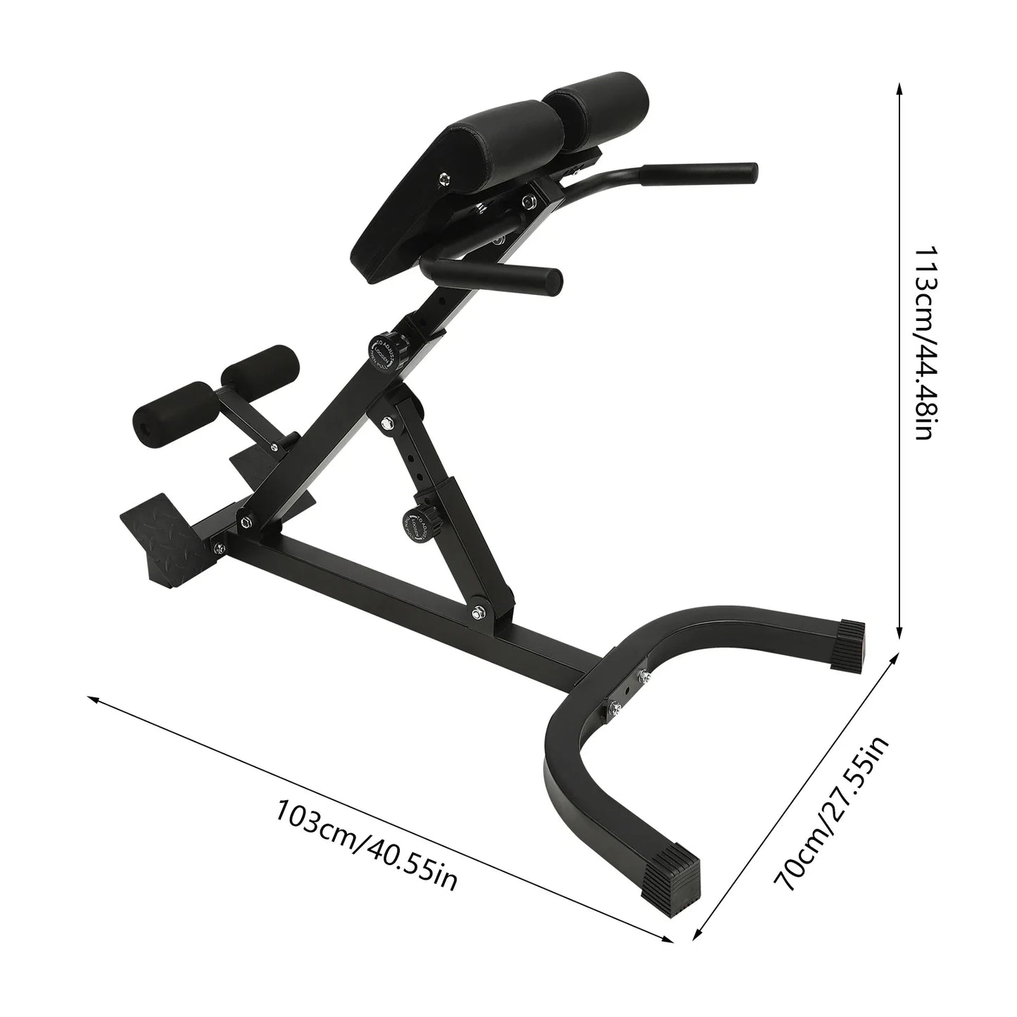 Multifunctional Roman Chair Back Extension Hyperextension Bench