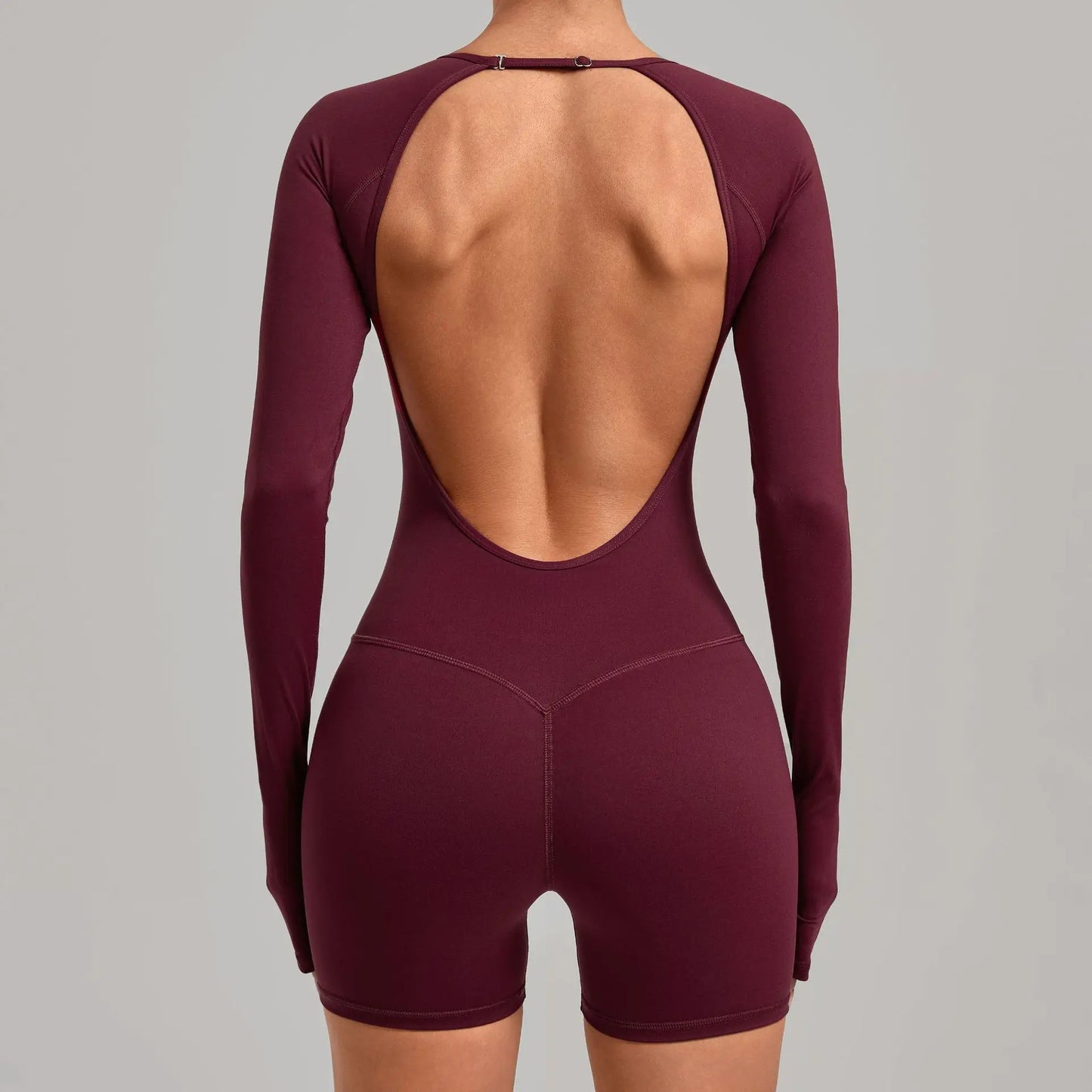 SVRNYX ZM Womens Seamless Yoga Jumpsuits For Training And Gym
