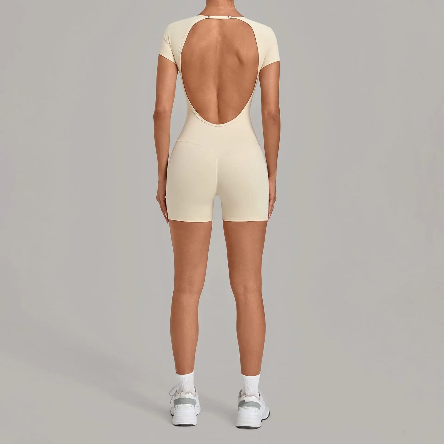 SVRNYX ZM Womens Seamless Yoga Jumpsuits For Training And Gym