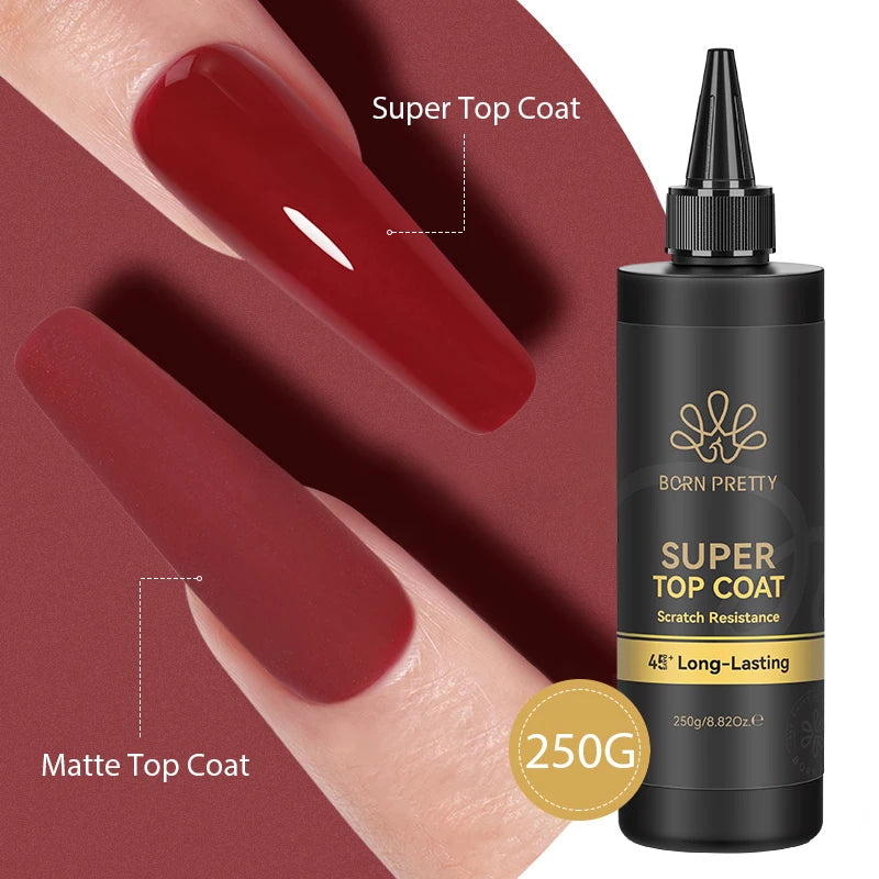 Born Pretty Super Top Coat Gel Polish Soak Off Long Lasting