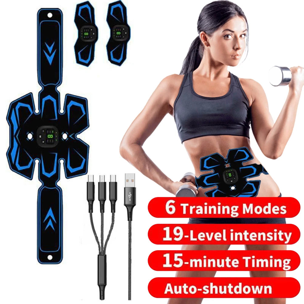 Shunmaii Rechargeable EMS Vibration Weight Loss Fitness Belt