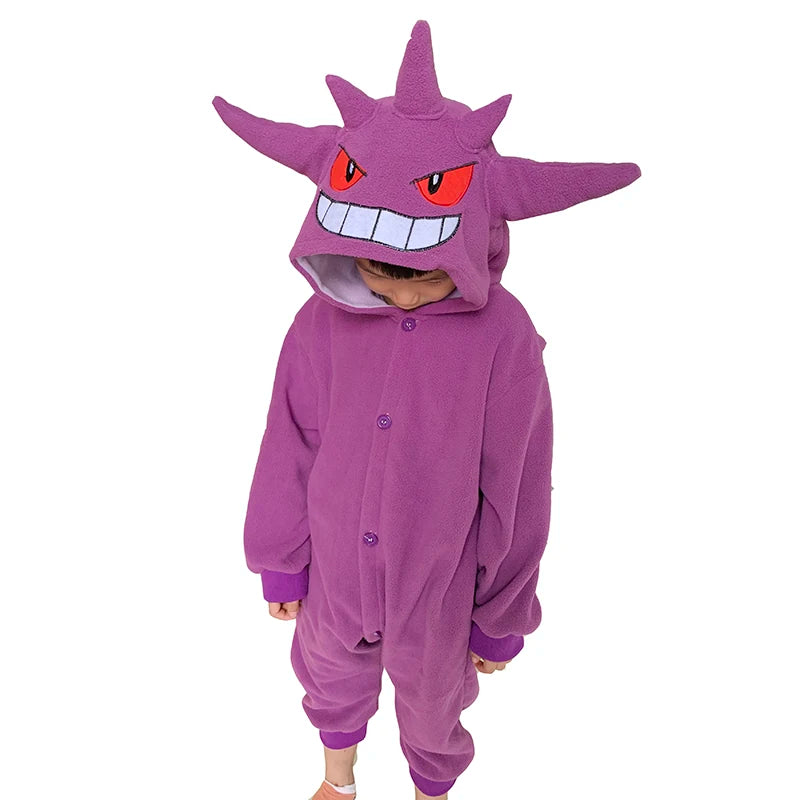 Kids Kigurumi Cosplay Onesie Full Body Sleepwear Costume For Children