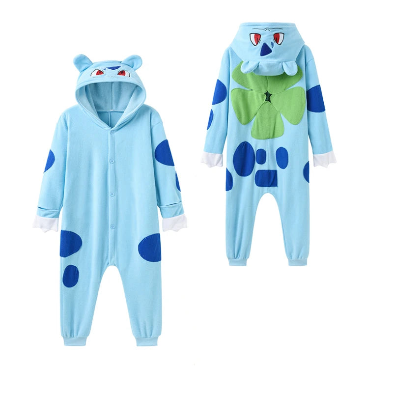 Kids Kigurumi Cosplay Onesie Full Body Sleepwear Costume For Children
