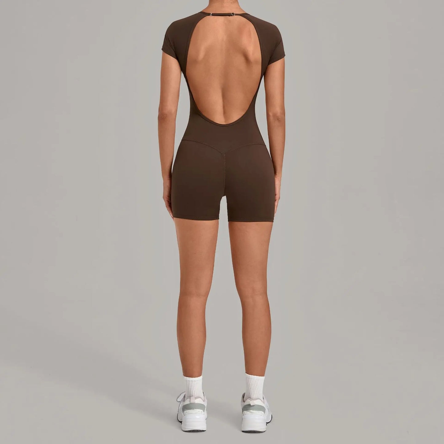 SVRNYX ZM Womens Seamless Yoga Jumpsuits For Training And Gym