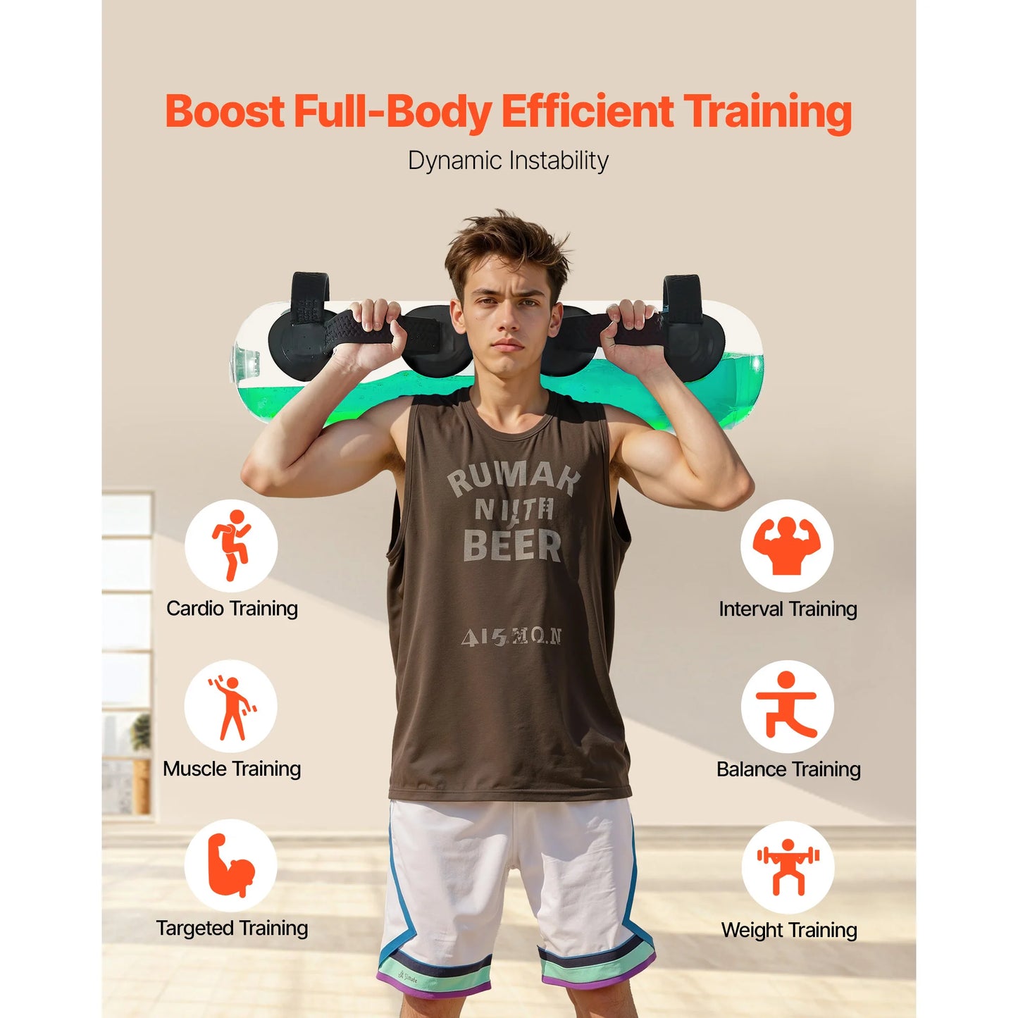 SucceBuy Large Adjustable Aqua Water Weight Bags
