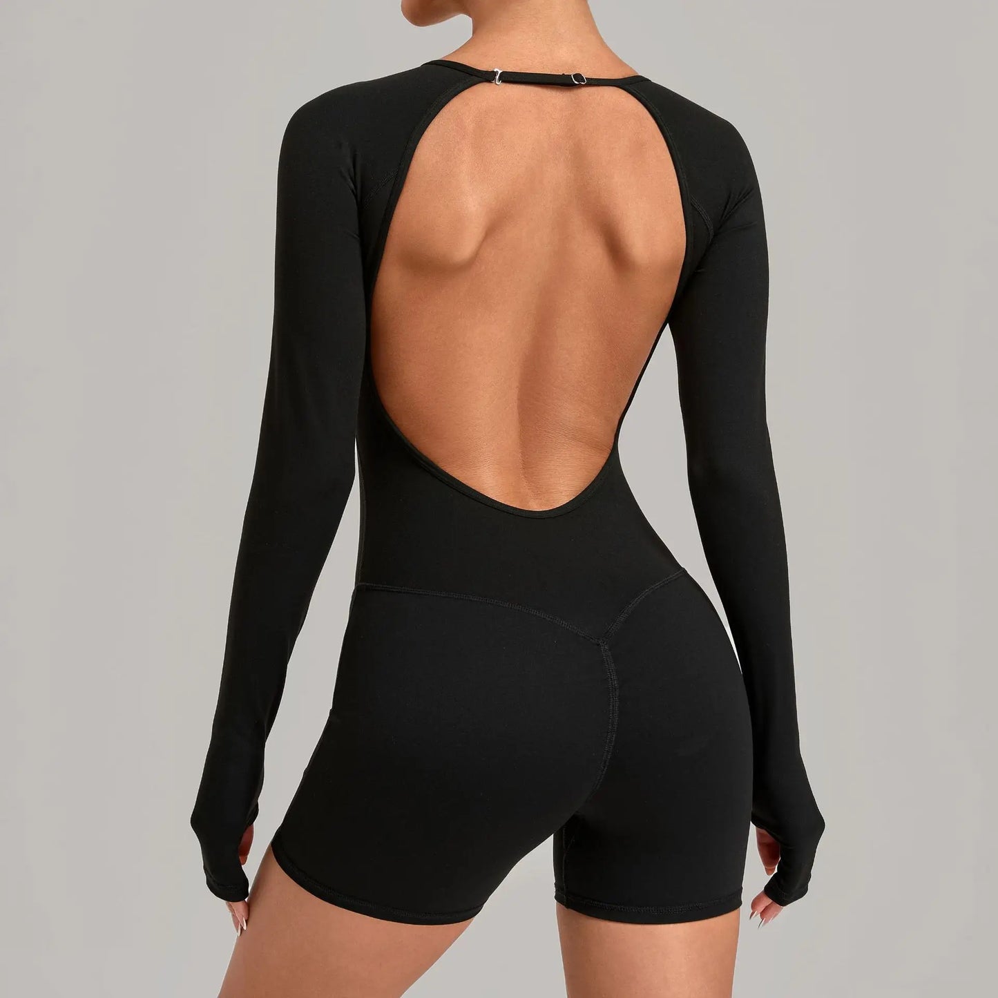 SVRNYX ZM Womens Seamless Yoga Jumpsuits For Training And Gym