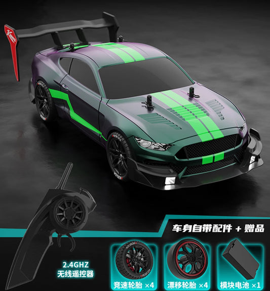 DYSRC RTR Mustang 2.4G Drift Car 1:14 4WD Remote Control Car