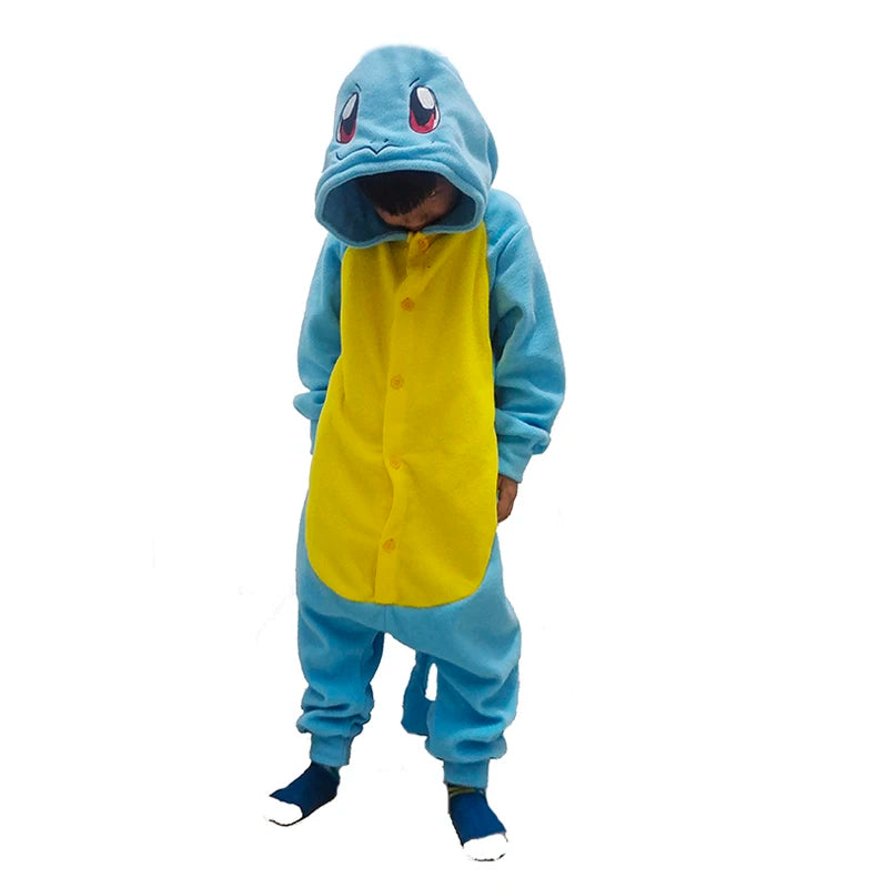 Kids Kigurumi Cosplay Onesie Full Body Sleepwear Costume For Children