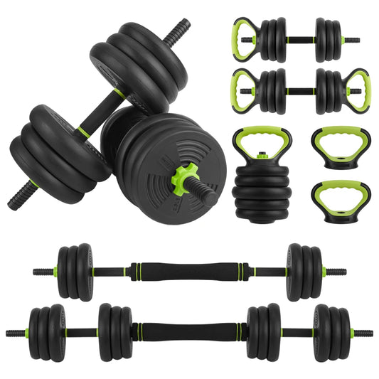 Twister.Ck 4 In 1 Adjustable Dumbbells Free Weight Set With Connector