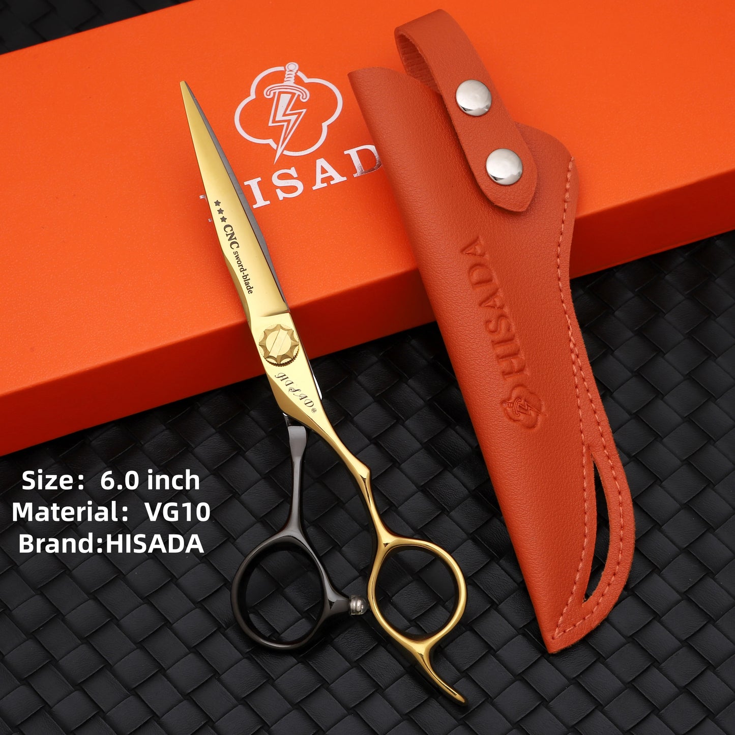 HISADA D19 Hair Scissors Professional VG10 Japanese Steel